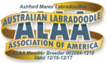 Ashford Manor Labradoodles ALAA International Logo